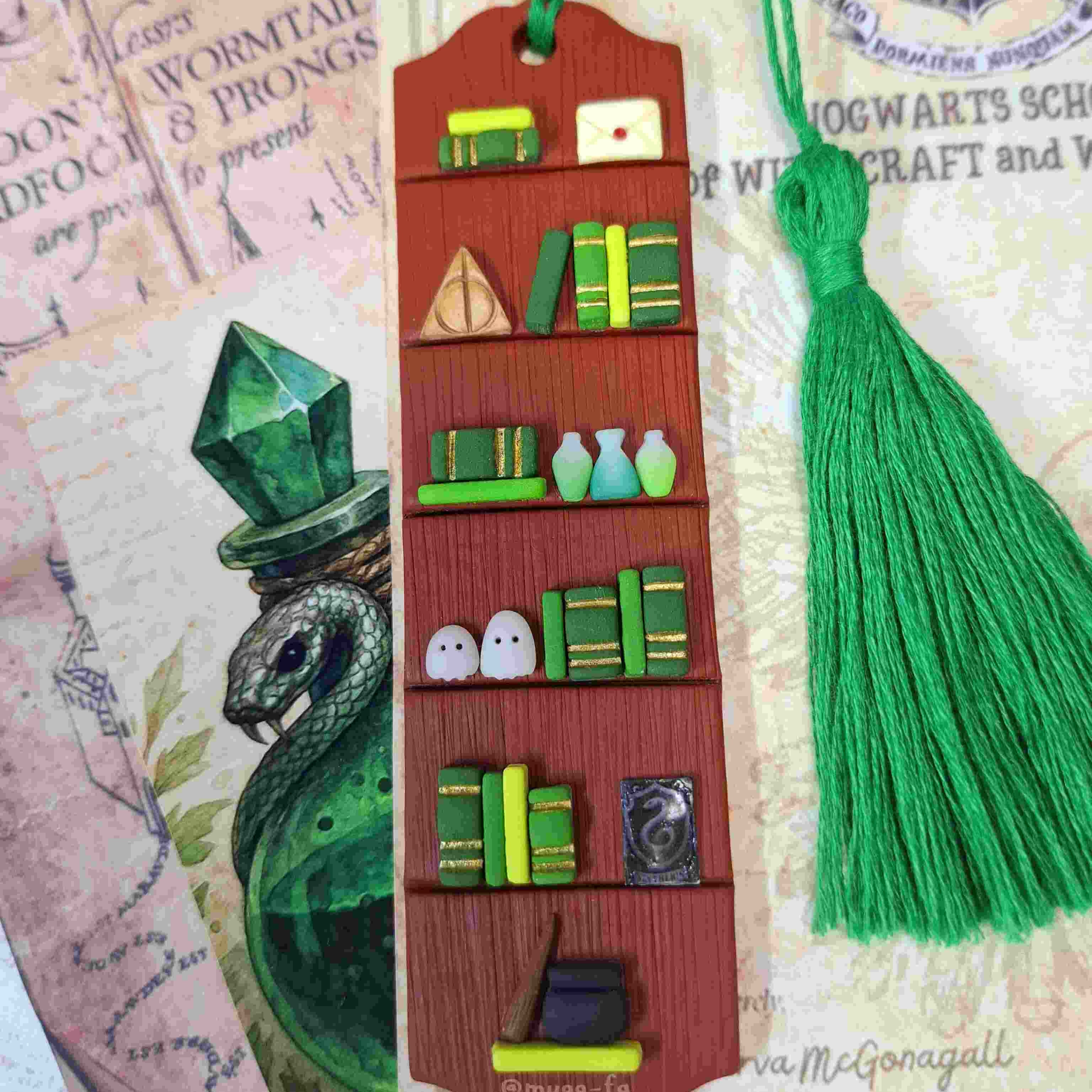 تصویر بوکمارک هاگوارتزی سبز